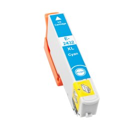 Epson T2432/T2422 (24XL) Tinteiro Cyan - Compatível