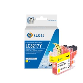 Brother LC3217 Tinteiro Amarelo - G&G