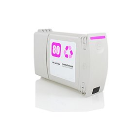 HP 80 Tinteiro Magenta - Compatível
