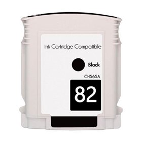 HP 82 Tinteiro Preto Pigmentado - Compatível
