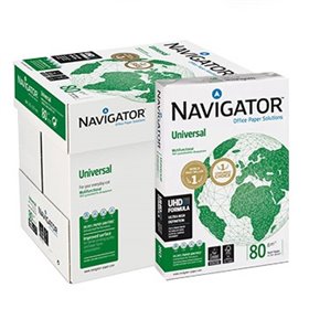 Papel A4 80grs Navigator - Caixa com 5 resmas