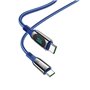 Cabo de Dados e Carregamento USB-C / USB-C de 100W, Hoco S51 - Preto