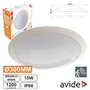 Painel Led Redondo Aplique 15W 300Mm 4000K 1200Lm Sens.Avide