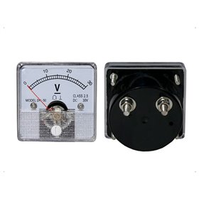 Voltímetro Analógico De Painel 30V Dc