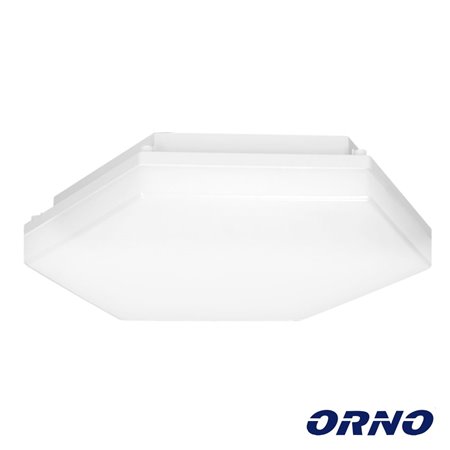 Painel Led Hexagonal Aplique 24W 330Mm 4000K 2000Lm Orno