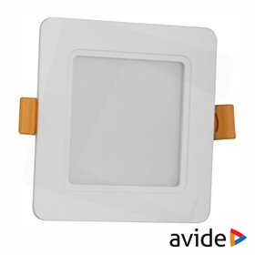 Painel Leds Quadrado 5W 95Mm 6400K 400Lm Avide