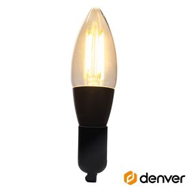 Lâmpada E14 Dimável Filamento 4.9W Led Wifi Tuya Denver