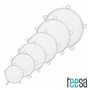 Conjunto 6 Tampas De Silicone Teesa