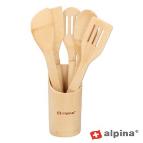Copo C/ 5 Colheres De Bambu Alpina