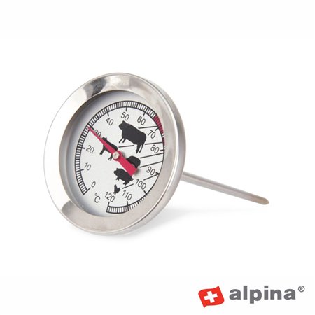 Termómetro Alimentar 5.5X5.5X12Cm Alpina