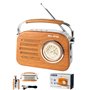 Rádio Bluetooth Am/Fm Vintage Usb/Sd