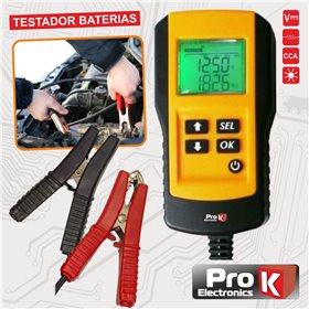 Testador De Baterias 12V Auto Digital Prok
