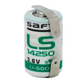 Pilha Lítio 14250 3.6V 1200Mah C/ Patilhas Saft