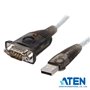 Cabo Adaptador Usb-A 2.0 Macho / Db9 Macho 0.35M Cinza