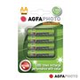 Pilha Recarregável Aa 1.2V 2300Mah 4X Blister Agfaphoto