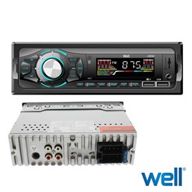 Auto-Rádio Mp3 Wma 4X40W C/ Fm/Aux/Sd/Usb