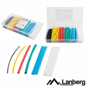 Conjunto De Tubos Manga Termoretráctil 100Pcs Lanberg