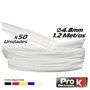 Tubo Manga Termoretráctil 4.8Mm 1.2M 50X Transparente Prok
