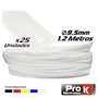 Tubo Manga Termoretráctil 9.5Mm 1.2M 25X Transparente Prok