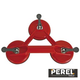 Ventosa Tripla 90Kg Capacidade Perel