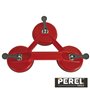 Ventosa Tripla 90Kg Capacidade Perel