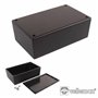 Caixa De Plástico Preta 160X95X55Mm