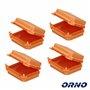 Conjunto De 4 Caixas Estanques Ipx8 C/ Gel Isolante Orno