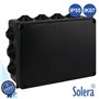 Caixa De Passagem Estanque C/ 14 Cones 220X170X80Mm Solera