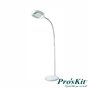 Candeeiro C/ Lupa Secretária 3 Dioptrias 42 Leds Proskit