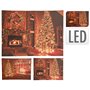 Quadro C/ Led Decorativo Modelo Chaminé 28X38Cm