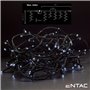 Grinalda 360 Leds 6400K Cortina 8M S/ Alimentador Entac
