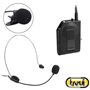 Microfone S/ Fios C/ Transmissor Preto Trevi