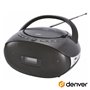 Rádio Portátil Fm/Cd/Aux Colunas 2X1W Denver