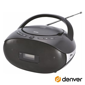 Rádio Portátil Fm/Cd/Aux Colunas 2X1W Denver