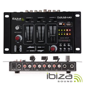Mesa De Mistura 4 Canais 7 Entradas Usb Ibiza