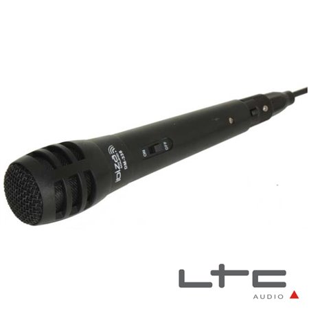 Microfone Dinâmico Unidirecional C/ Cabo 100Hz-13Khz Ltc