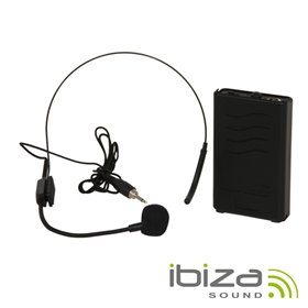 Microfone Para Headset C/ Transmissor Ibiza