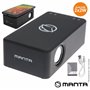 Coluna Por Indução Portátil 2X3W Usb/Aux Bat Manta