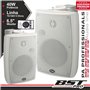 Conjunto 2 Colunas 8 Ohm 100V 40W 6.5" Brancas Bstpro