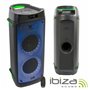 Coluna Amplificada 2X6.5" Usb/Sd/Aux/Bt Led Tws Ibiza