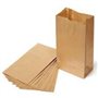 Saquetas de Papel Kraft Castanhas (SC08/TK10) 20x5x32 - 1000 unidades