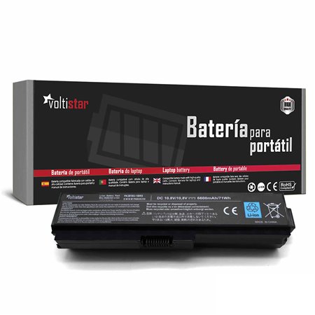Bateria Alta Capacidade para Portatil Toshiba L630 L640 L640D L645 L645D L650 Pa3634U Pa3635U Pa3636U