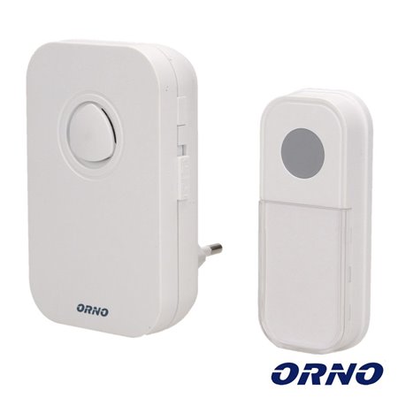 Campainha C/ 1 Receptor 230V 80M Orno