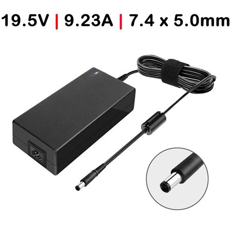 Carregador para Portatil Gaming Dell Alienware 13 R3 19.5V 9.23A 180W 7.4 X 5.0mm