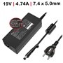 Carregador para Portatil HP EliteBook 8440P 8460P 8530P 8530W 8560W 8730W Touchsmart Tm2T