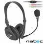 Auriculares C/ Fios E Microfone Preto Natec