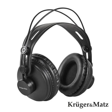 Auscultadores Stereo C/ Fios Krugermatz