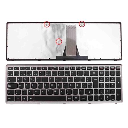 Teclado para Portatil Lenovo G505S G500C G500S S500 Cinzento