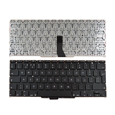 Teclado para Portatil Apple MacBook Air A1370 A1465 11.6" Preto Portugués