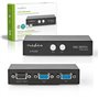 Switch Vga 2 Portas Preto Nedis
